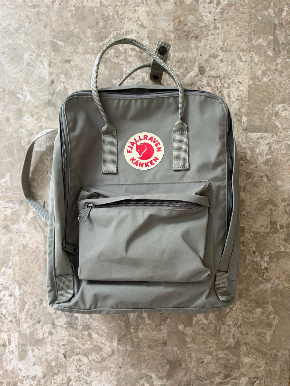 Fjallraven Kanken Laptop Backpack - Gray - Like New